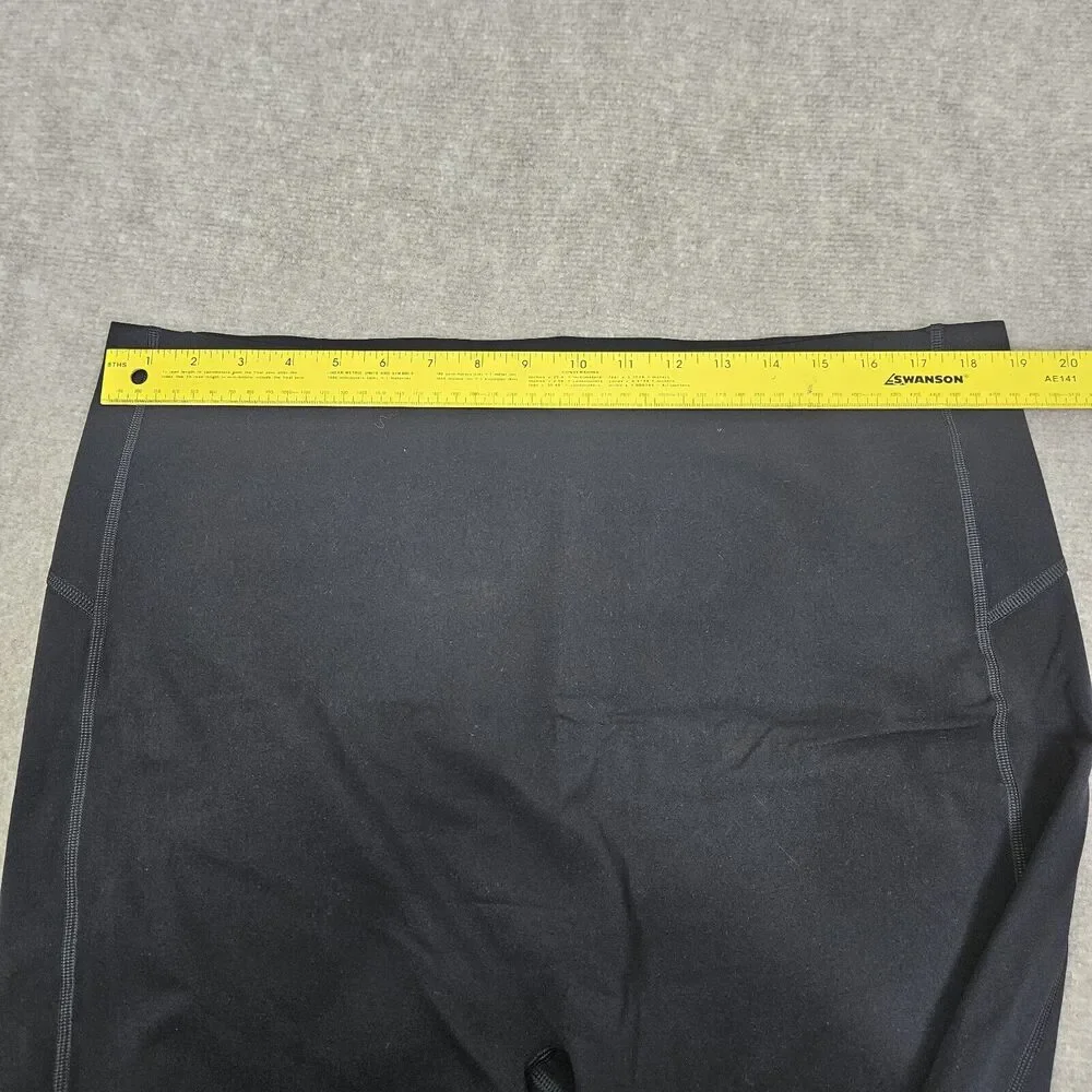 SPANX Black Cropped Icon Leggings Size 3X - Picture 5 of 7